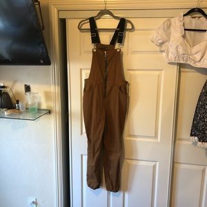 Brown Overalls. Good Condition.